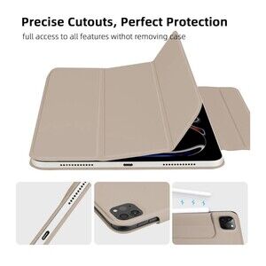 iPad Case Magnetic Beige New For iPad Pro 11”